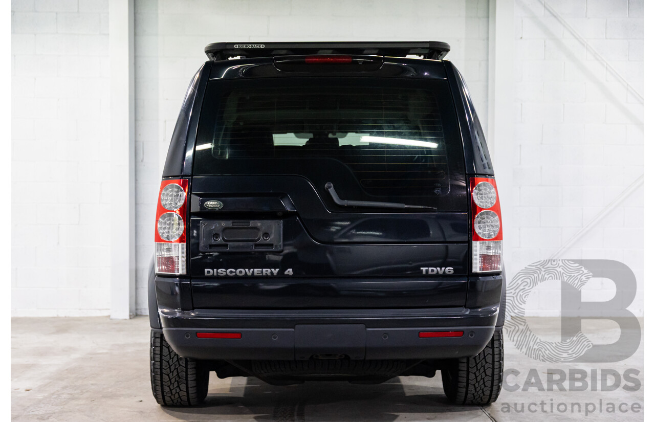 08/2011 Land Rover Discovery 4 2.7 TDV6 4x4 MY11 4d Wagon Santorini Black Turbo Diesel 2.7L