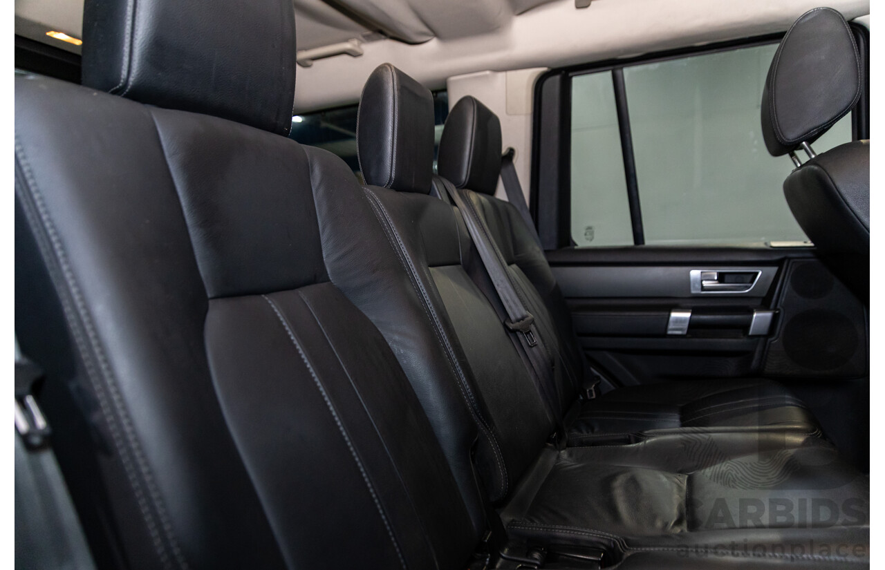 08/2011 Land Rover Discovery 4 2.7 TDV6 4x4 MY11 4d Wagon Santorini Black Turbo Diesel 2.7L