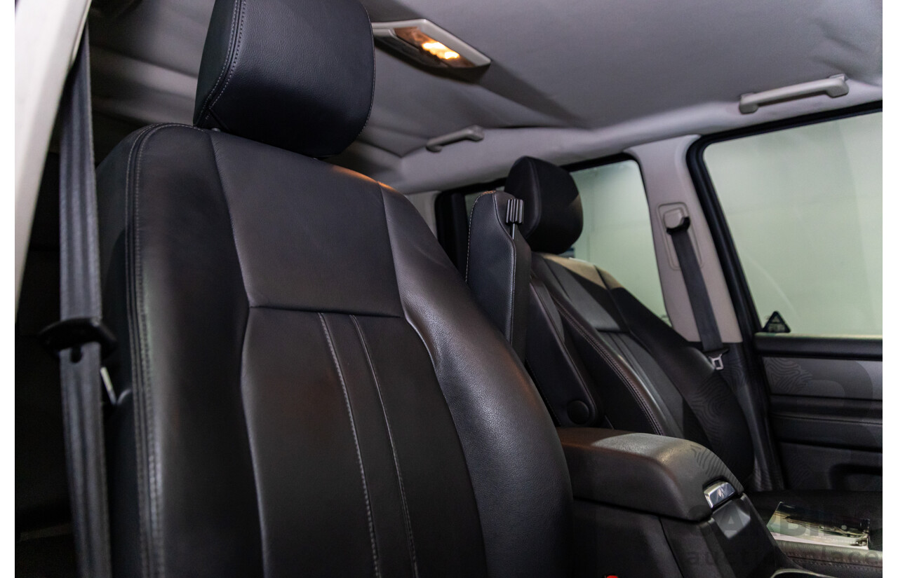 08/2011 Land Rover Discovery 4 2.7 TDV6 4x4 MY11 4d Wagon Santorini Black Turbo Diesel 2.7L