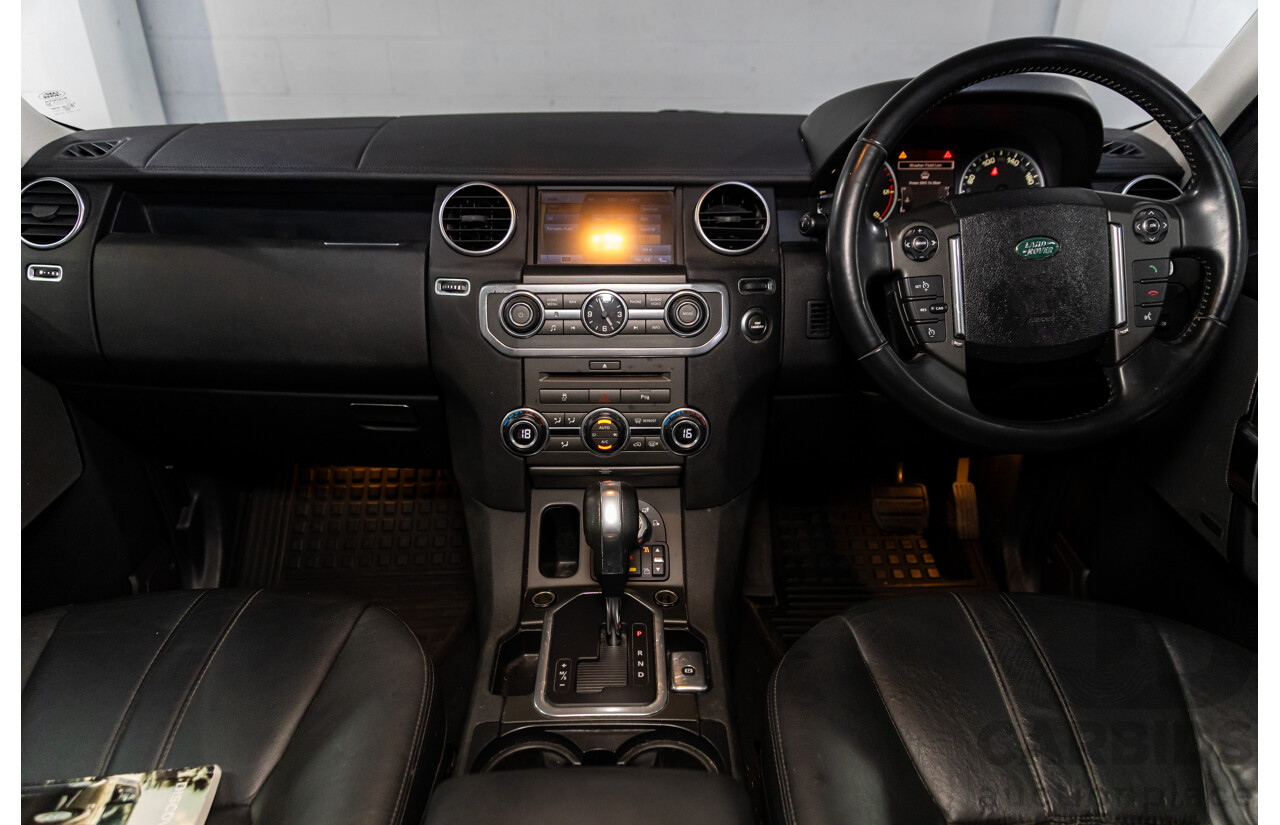 08/2011 Land Rover Discovery 4 2.7 TDV6 4x4 MY11 4d Wagon Santorini Black Turbo Diesel 2.7L