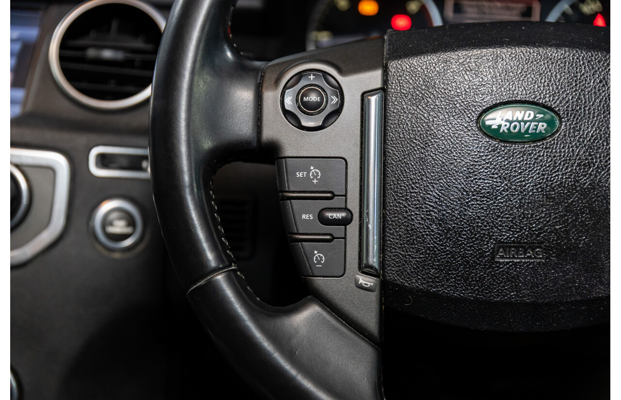 08/2011 Land Rover Discovery 4 2.7 TDV6 4x4 MY11 4d Wagon Santorini Black Turbo Diesel 2.7L