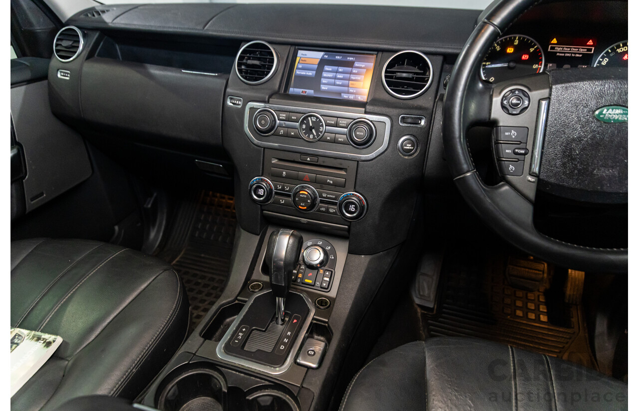 08/2011 Land Rover Discovery 4 2.7 TDV6 4x4 MY11 4d Wagon Santorini Black Turbo Diesel 2.7L