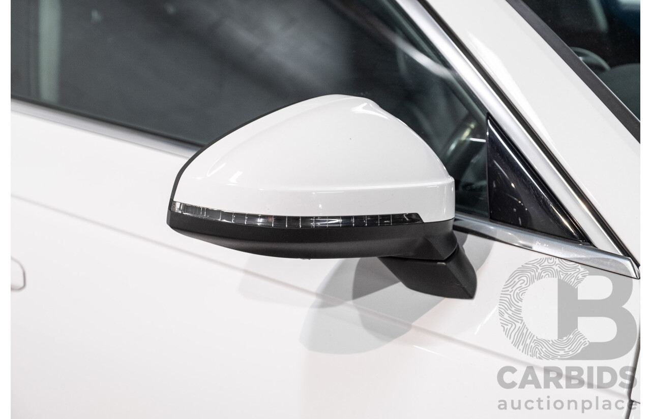 10/2016 Audi A4 Avant 2.0 TFSI S-Tronic Sport (FWD) F4 (B9) 4d Wagon Glacier White Turbo 2.0L