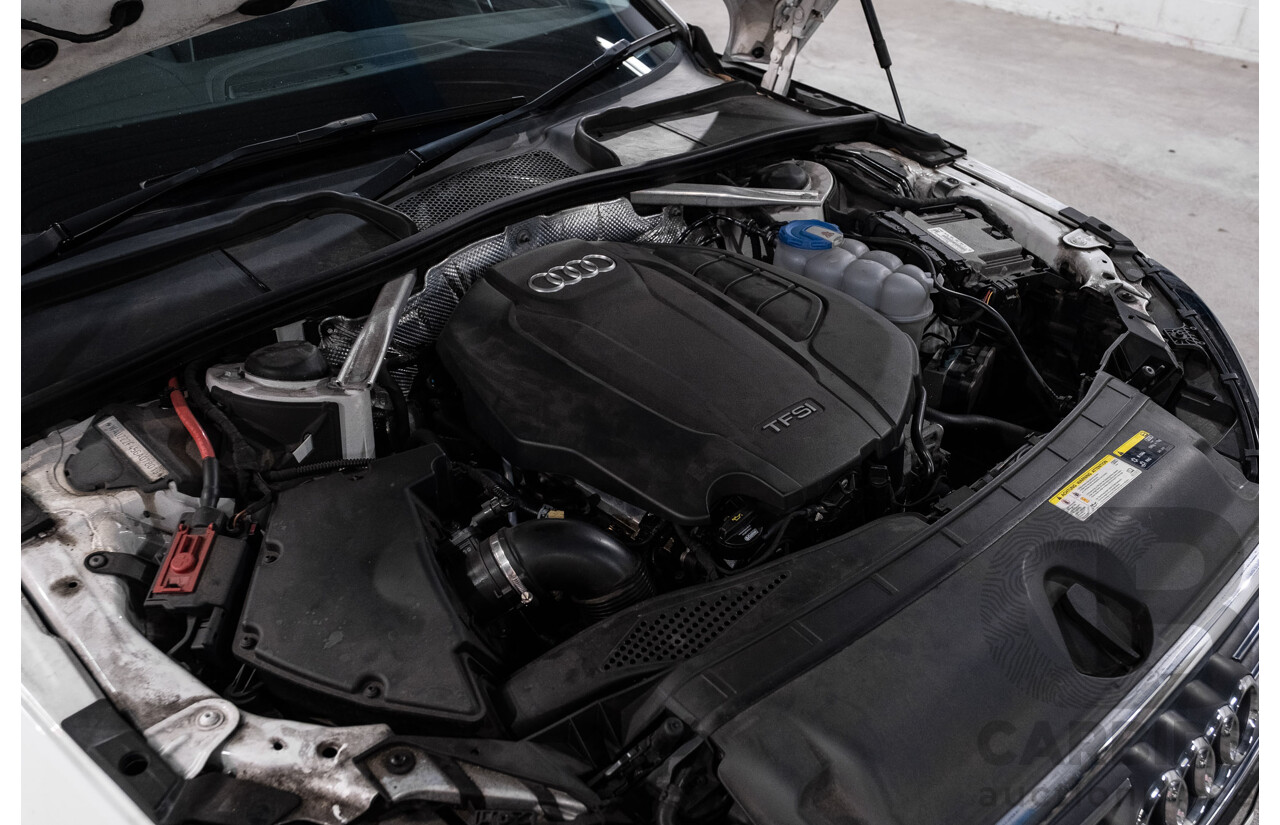 10/2016 Audi A4 Avant 2.0 TFSI S-Tronic Sport (FWD) F4 (B9) 4d Wagon Glacier White Turbo 2.0L