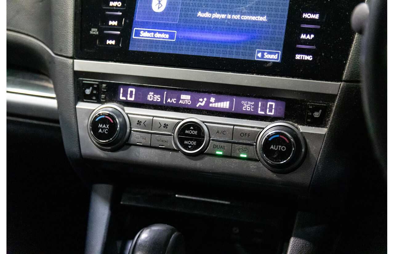 11/2015 Subaru Outback 3.6R (AWD) MY15 4d Wagon Lapis Blue Pearl 3.6L