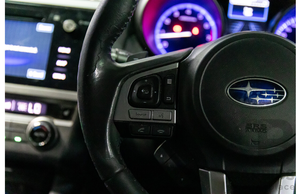 11/2015 Subaru Outback 3.6R (AWD) MY15 4d Wagon Lapis Blue Pearl 3.6L