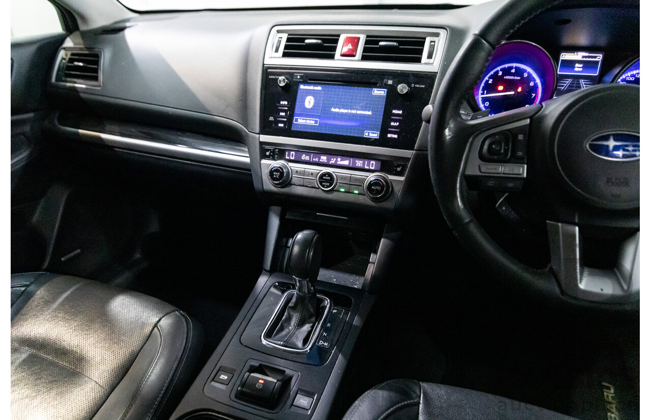 11/2015 Subaru Outback 3.6R (AWD) MY15 4d Wagon Lapis Blue Pearl 3.6L