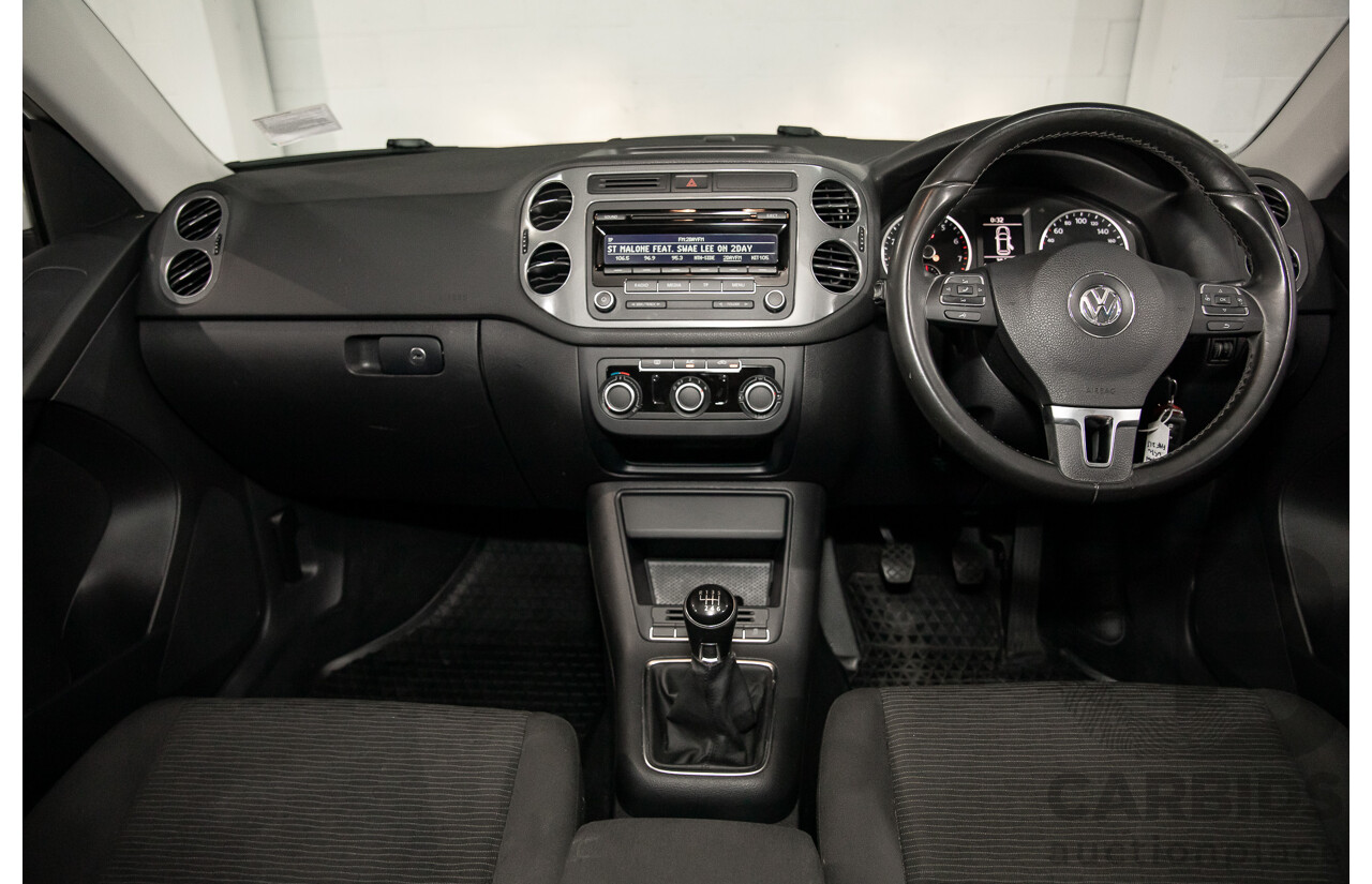 7/2014 Volkswagen Tiguan 118 TSI (4x2) 5NC MY14.5 4d Wagon Pure White Twincharged 1.4L