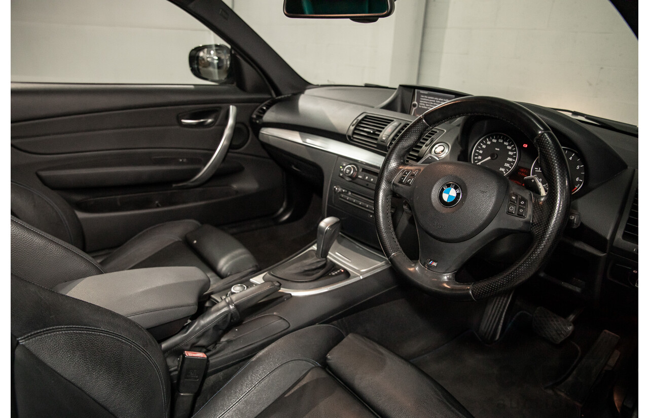 4/2013 BMW 120i M Sport E82 MY12.5 2d Coupe Alpine White 2.0L