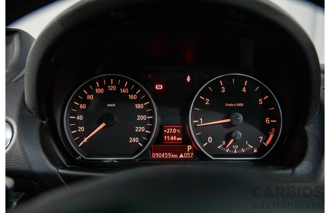 4/2013 BMW 120i M Sport E82 MY12.5 2d Coupe Alpine White 2.0L