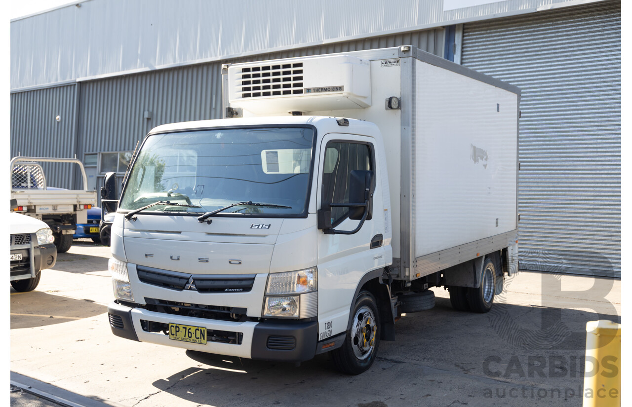 07/2017 Mitsubishi Canter L 7/800 515 (4x2) Cab Chassis 2d Truck Turbo Diesel 3.0L - Custom Refrigerated