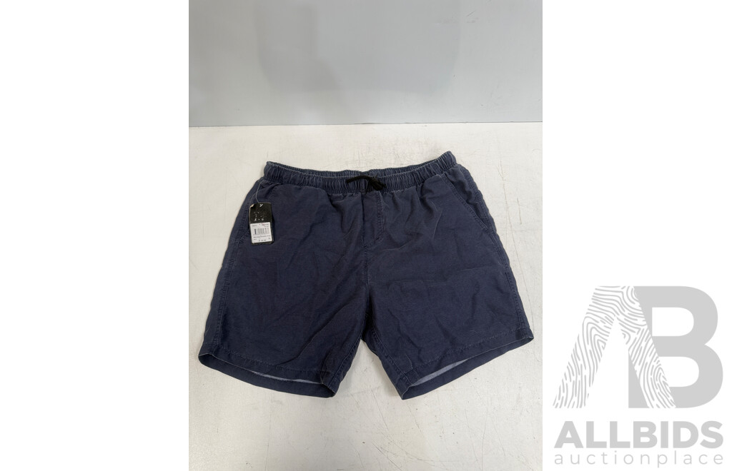 Box of Assorted Brand Clothing - Shirts + Jackets + Shorts