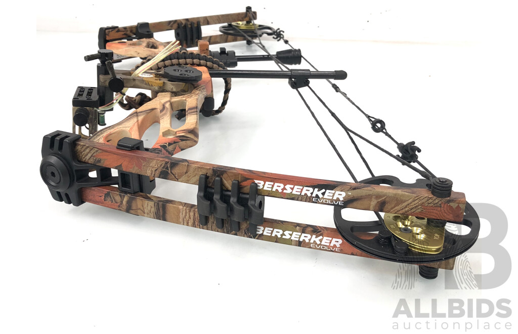 Apex Hunting Berserker Evolve 75 Filed Ready Compound Bow Kit