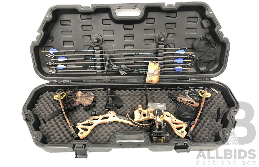 Apex Hunting Berserker Evolve 75 Filed Ready Compound Bow Kit