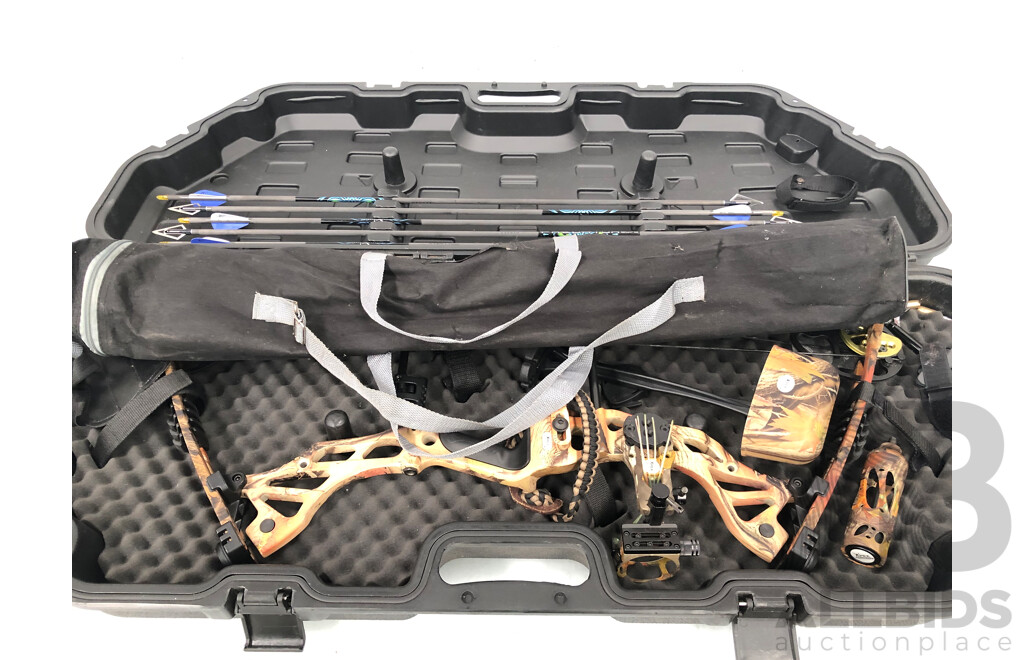 Apex Hunting Berserker Evolve 75 Filed Ready Compound Bow Kit