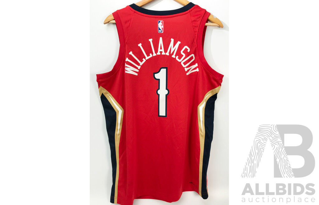 NBA New Orleans Pelicans - Zion Williamson #1 Jersey (Size: Medium)