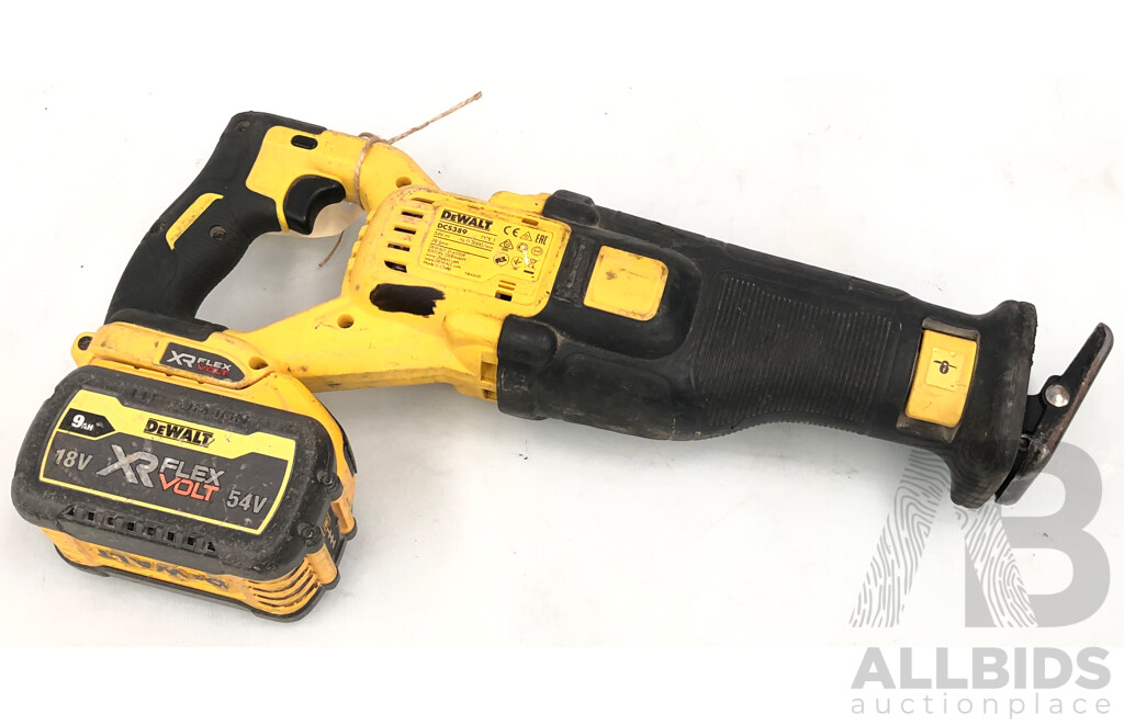 DeWalt 54V FlexVolt XR Li-Ion Cordless Brushless Reciprocating Saw