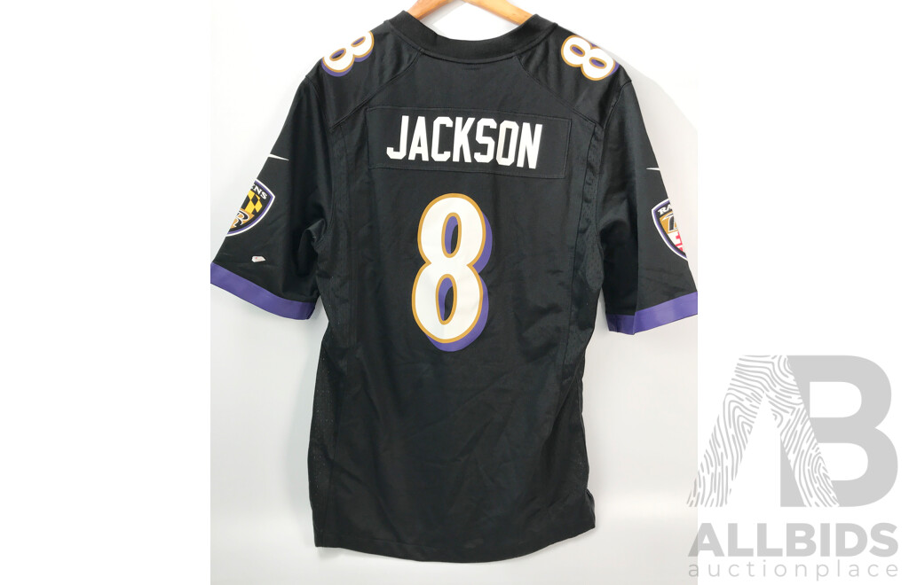 NFL Baltimore Ravens - Lamar Jackson #8 Jersey (Size: Medium)