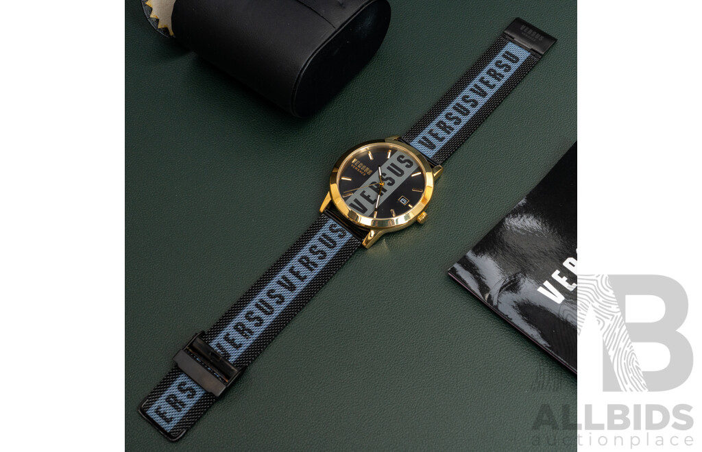 Versus Versace 'Barbes'  44mm Men’s Swiss Quartz Watch, Model VSPLN1019