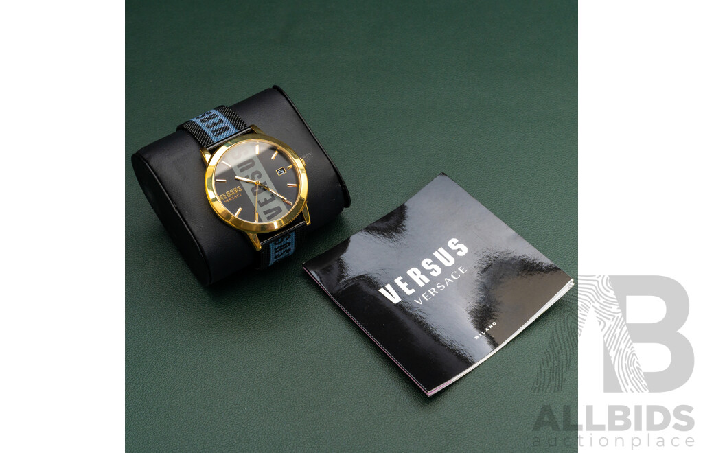 Versus Versace 'Barbes'  44mm Men’s Swiss Quartz Watch, Model VSPLN1019