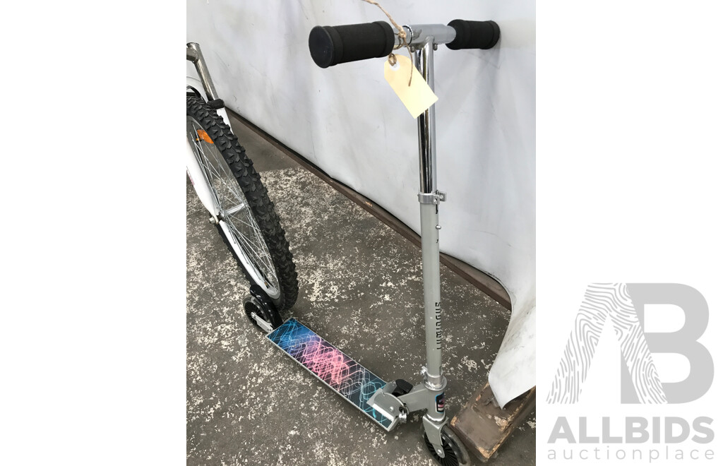 Repco Haven 6 Speed Girls' Bike and Luminous Kids' Scooter