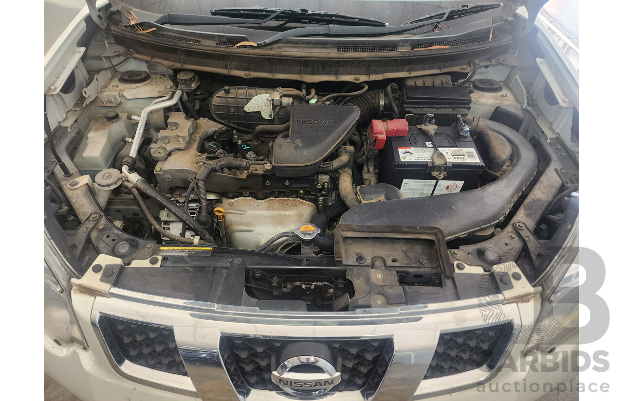 7/2011 Nissan X-Trail ST (4x4) T31 MY11 4d Wagon White 2.5L