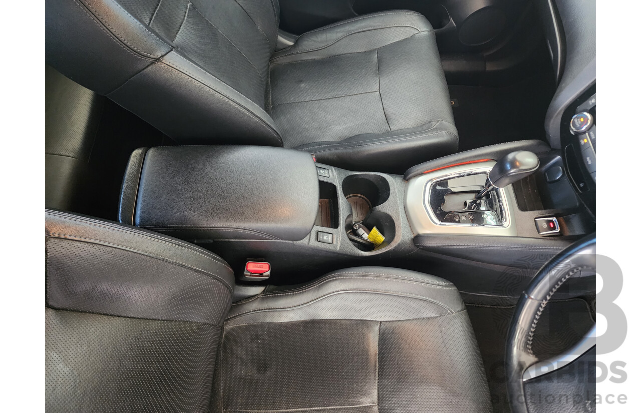 11/2014 Nissan Qashqai TI (4x2) J11 4d Wagon Black 2.0L