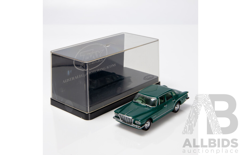 TRAX 1962 Chrysler Valiant S Series Sedan Deep Green TR36E 1:43 Scale Model Car