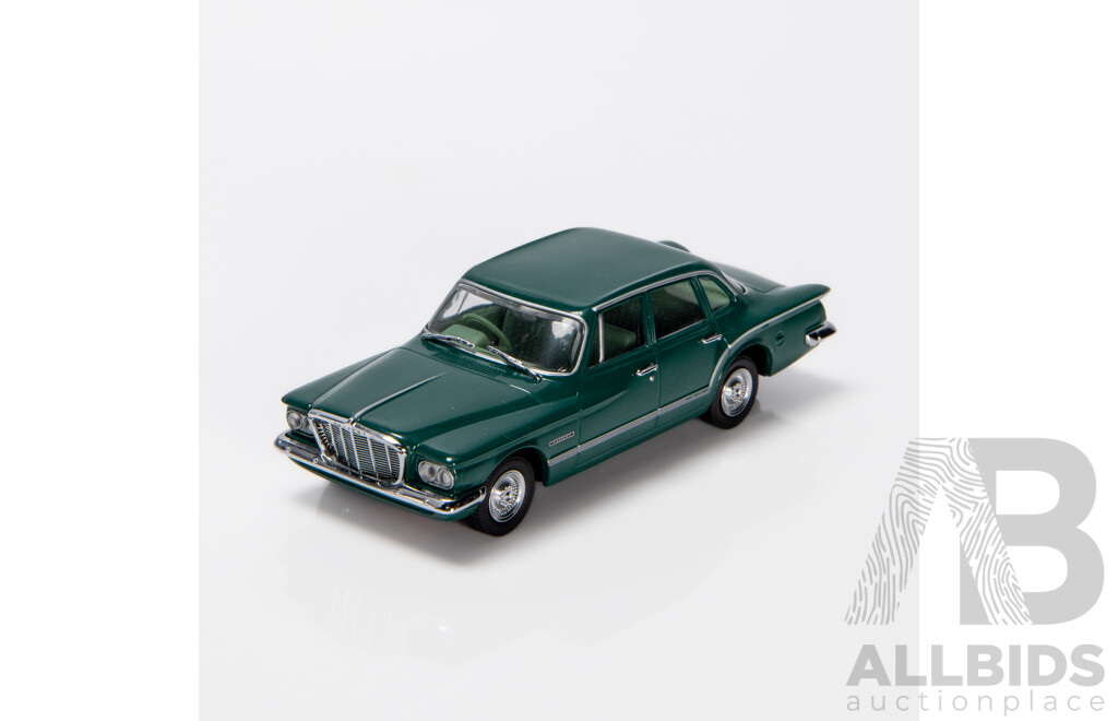 TRAX 1962 Chrysler Valiant S Series Sedan Deep Green TR36E 1:43 Scale Model Car