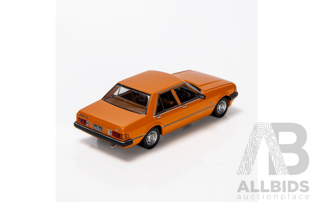 TRAX 1979 Ford XD Falcon Sedan Burnt Orange TR84 1:43 Scale Model Car