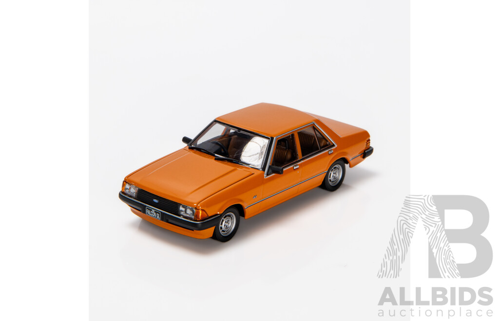 TRAX 1979 Ford XD Falcon Sedan Burnt Orange TR84 1:43 Scale Model Car