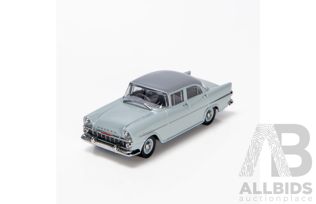 TRAX 1961 Holden EK Sedan Cataract Grey / Montana Grey TR21F 1:43 Scale Model Car