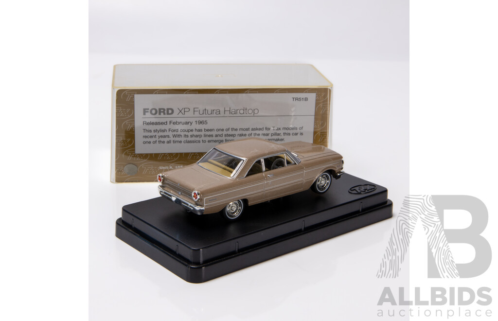TRAX 1965 Ford XP Futura Hardtop Coupe Sunlit Beige TR51B 1:43 Scale Model Car