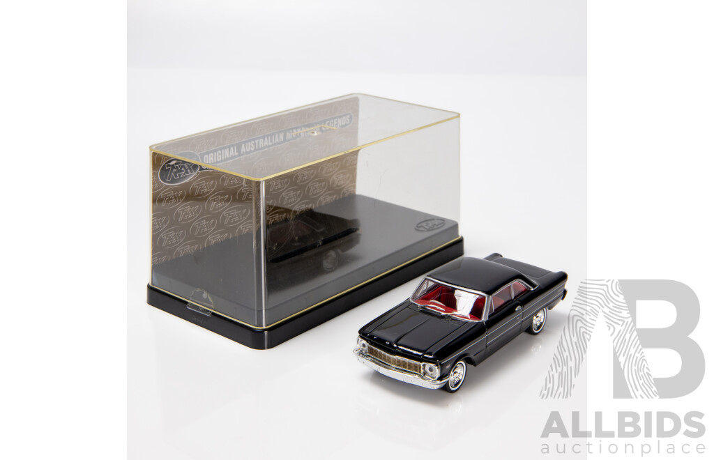 TRAX 1965 Ford XP Futura Hardtop Coupe Raven Black TR51C 1:43 Scale Model Car