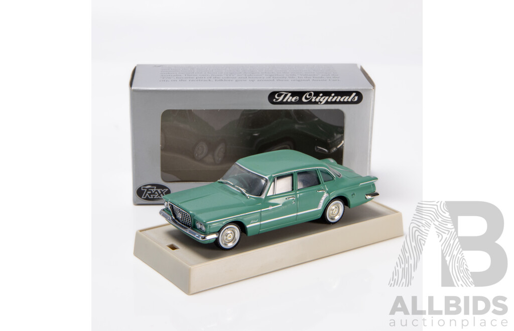 TRAX 1962 Chrysler Valiant R Series Sage Green TR35C 1:43 Scale Model Car