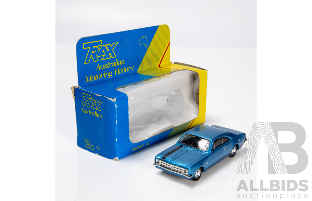 TRAX Holden HK Monaro GTS Blue Metallic 8004 1:43 Scale Model Car