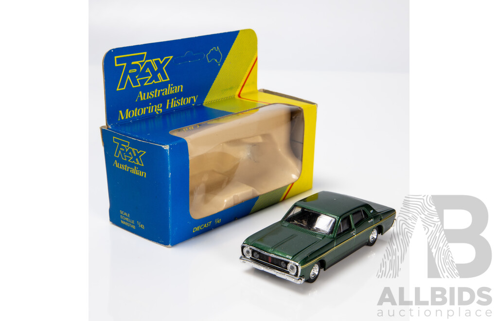 TRAX 1968 Ford XT Falcon GT Metallic Green 8005 1:43 Scale Model Car