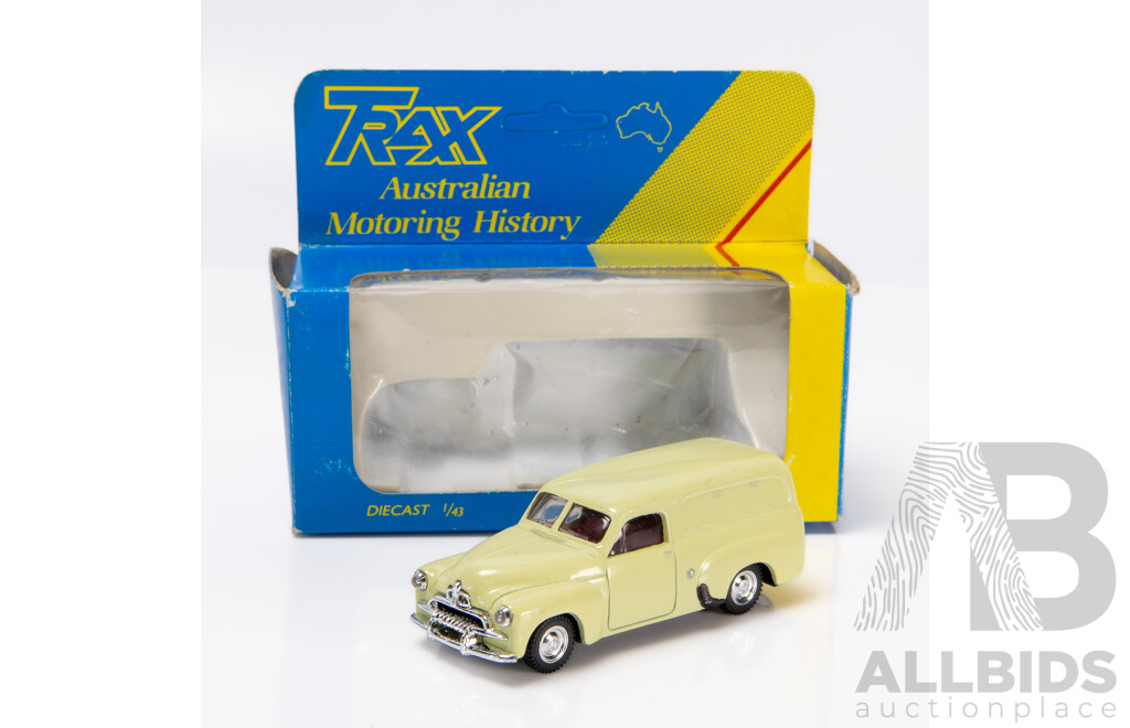 TRAX Holden FJ Panel Van Cream 8003 1:43 Scale Model Car