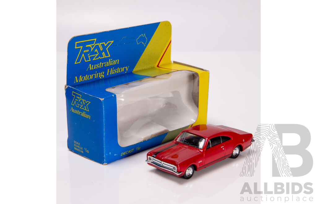 TRAX Holden HK Monaro GTS Deep Red 8004 1:43 Scale Model Car