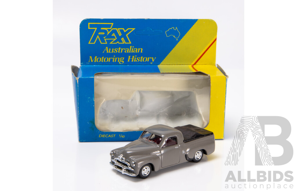 TRAX Holden FJ Utility Dark Grey 8002 1:43 Scale Model Car