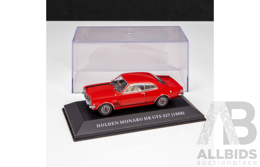 IXO Australian Cars Collection 1968 Holden HK Monaro GTS 327 Red 1:43 Scale Model Car