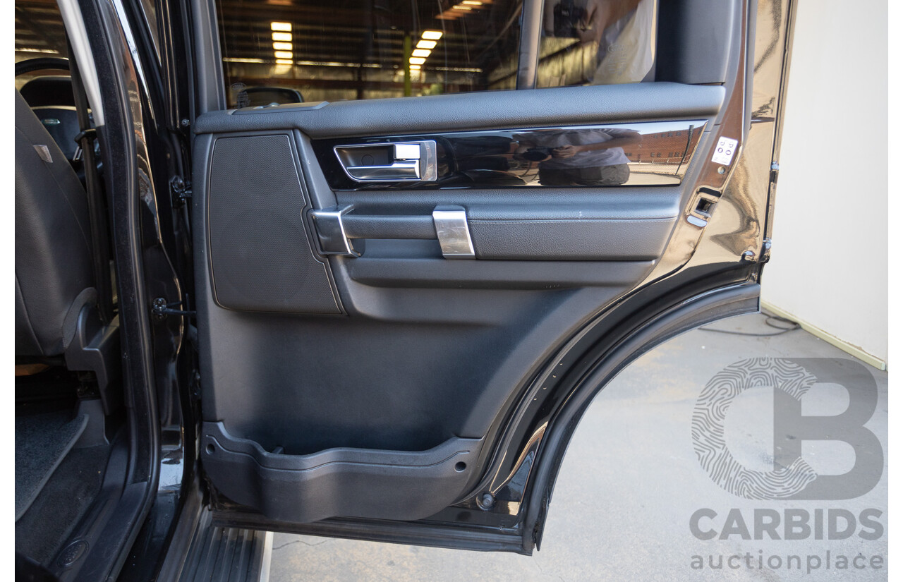 3/2011 Land Rover Discovery 4 TDV6 (4x4) MY11 4D Wagon Santorini Black Turbo Diesel 2.7L - 7 seater