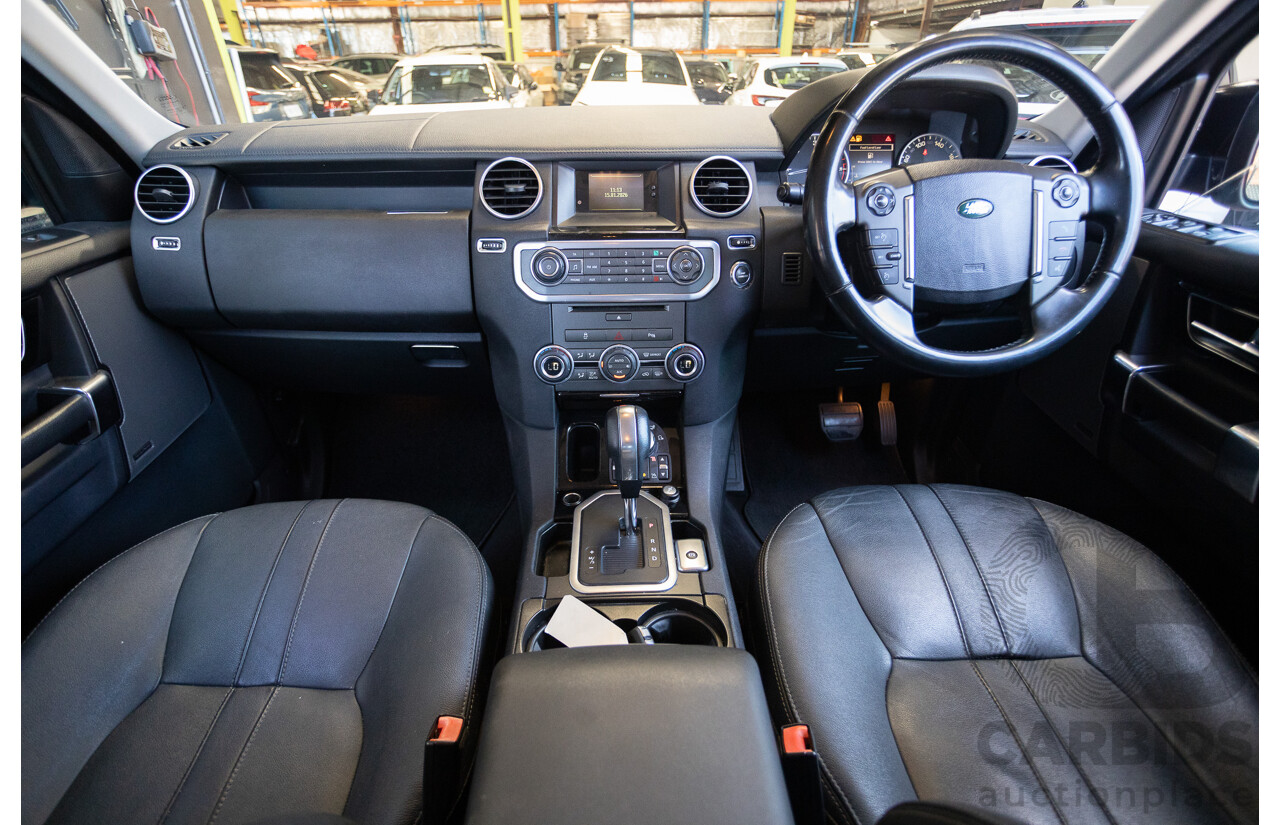 3/2011 Land Rover Discovery 4 TDV6 (4x4) MY11 4D Wagon Santorini Black Turbo Diesel 2.7L - 7 seater