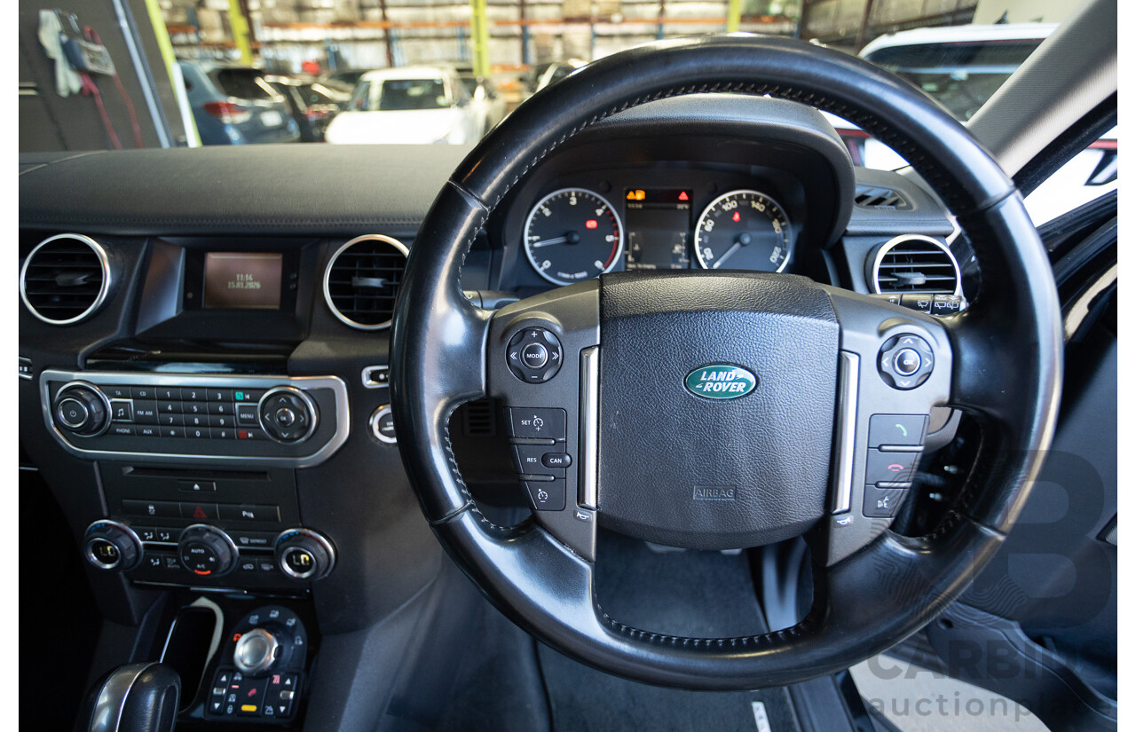 3/2011 Land Rover Discovery 4 TDV6 (4x4) MY11 4D Wagon Santorini Black Turbo Diesel 2.7L - 7 seater