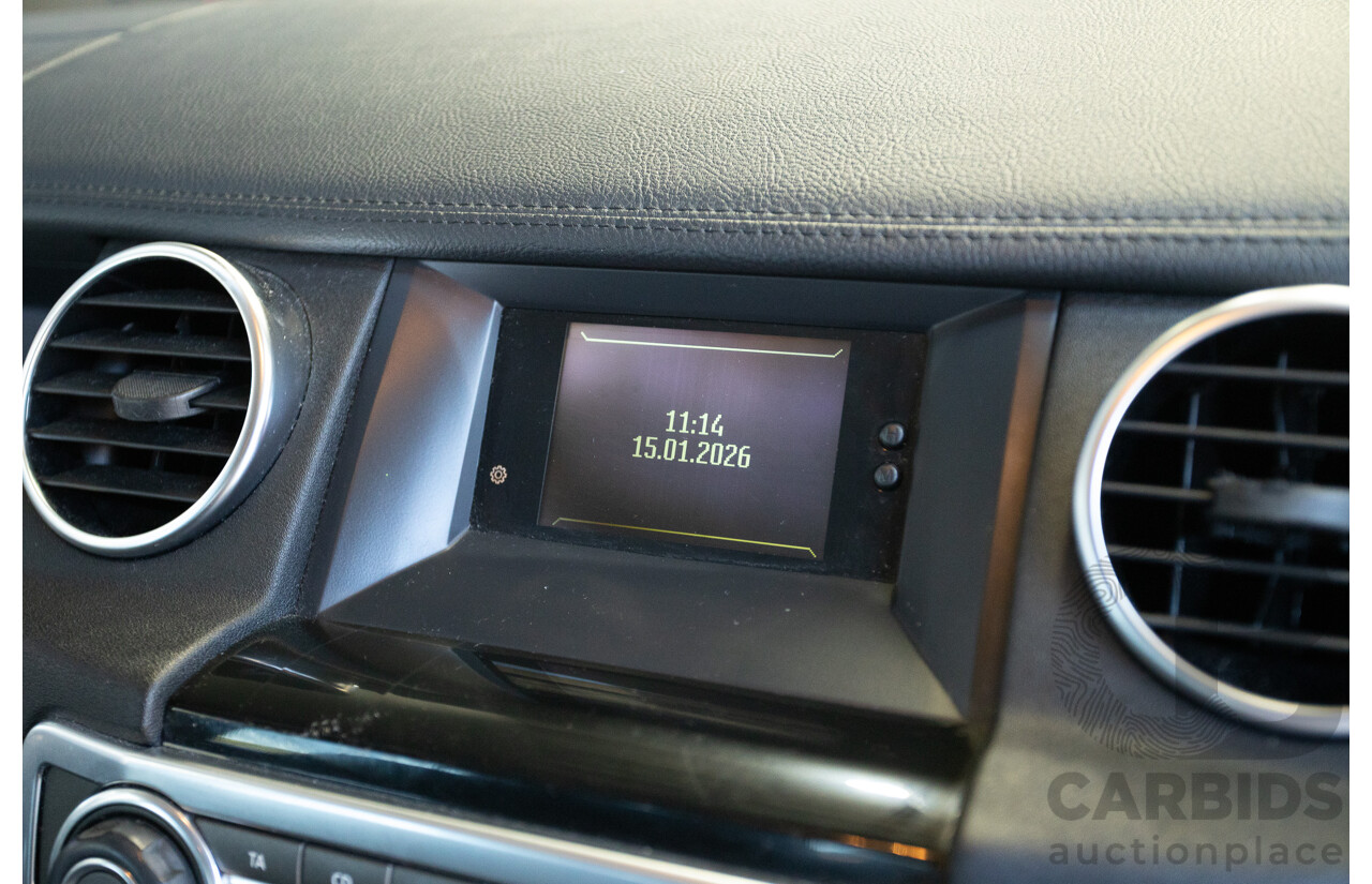 3/2011 Land Rover Discovery 4 TDV6 (4x4) MY11 4D Wagon Santorini Black Turbo Diesel 2.7L - 7 seater