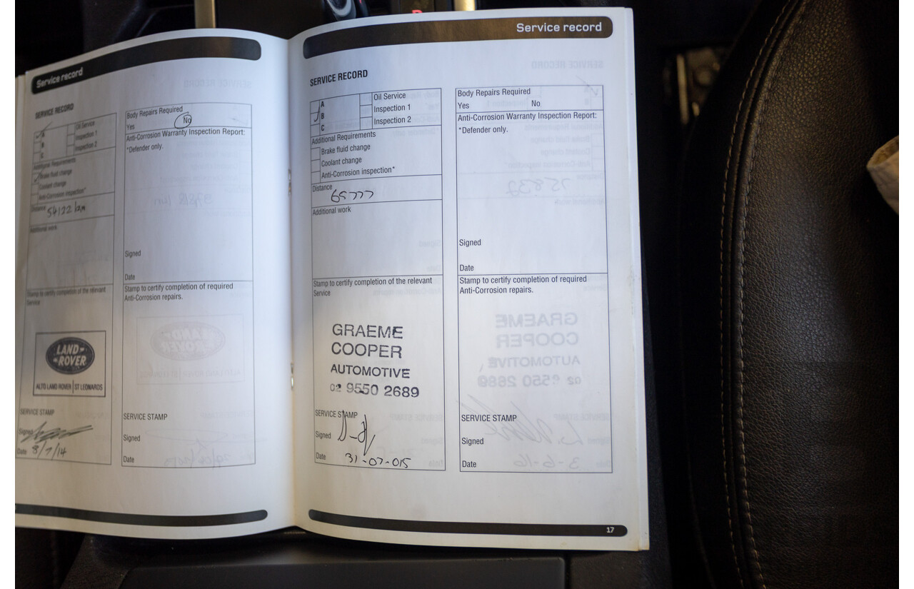 3/2011 Land Rover Discovery 4 TDV6 (4x4) MY11 4D Wagon Santorini Black Turbo Diesel 2.7L - 7 seater