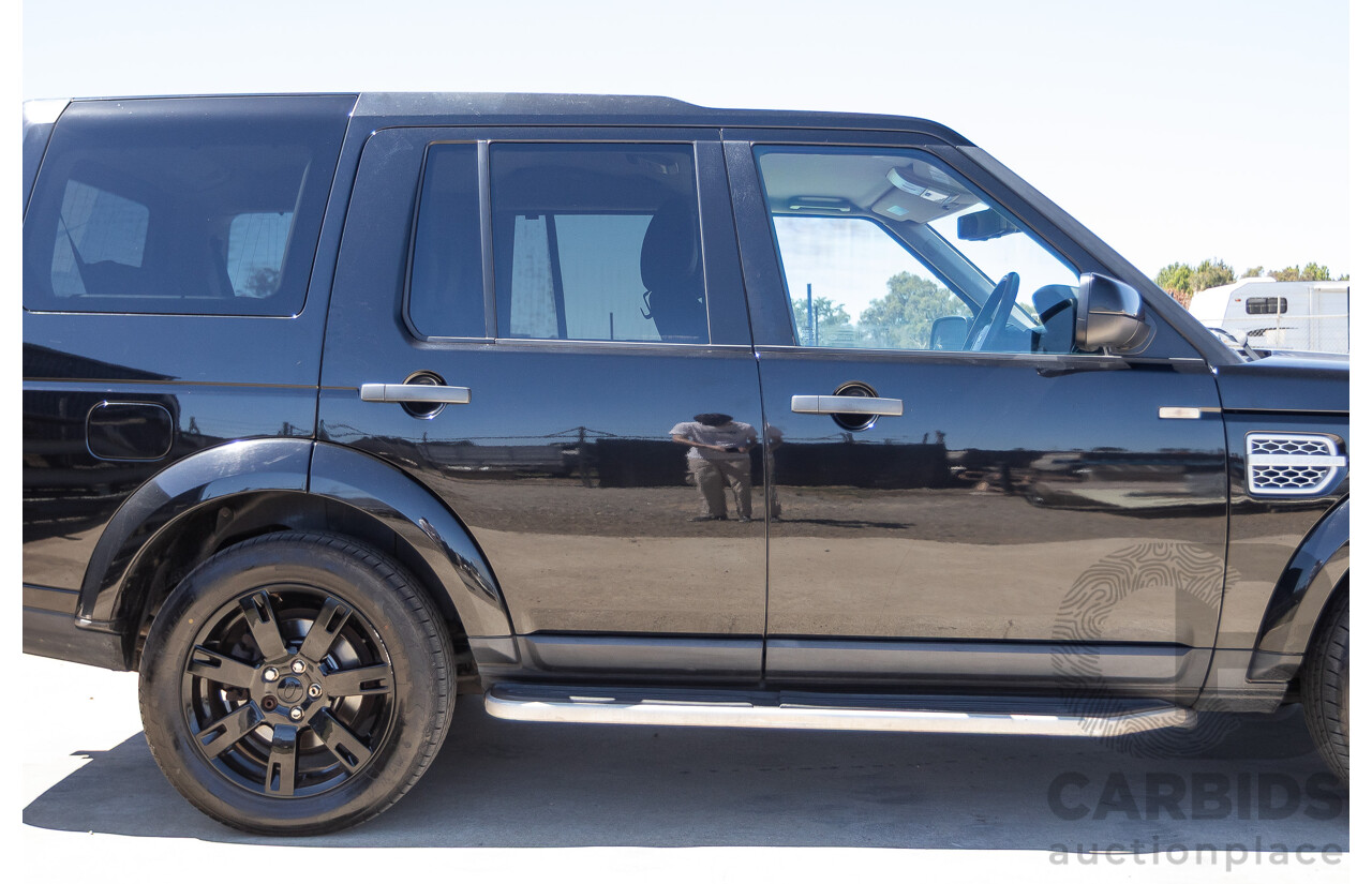 3/2011 Land Rover Discovery 4 TDV6 (4x4) MY11 4D Wagon Santorini Black Turbo Diesel 2.7L - 7 seater