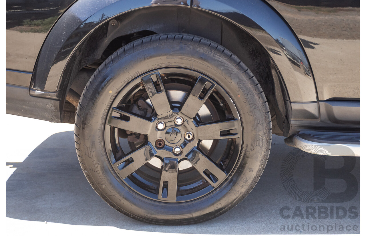 3/2011 Land Rover Discovery 4 TDV6 (4x4) MY11 4D Wagon Santorini Black Turbo Diesel 2.7L - 7 seater