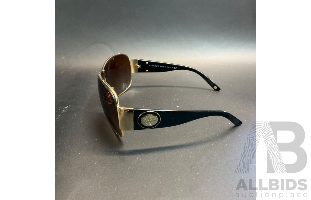 Men's Sunglasses Branded Versace with Case Branded Gucci