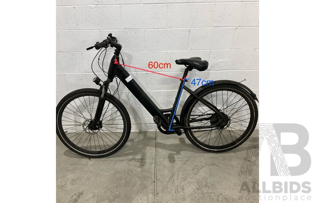 Black E-Bike